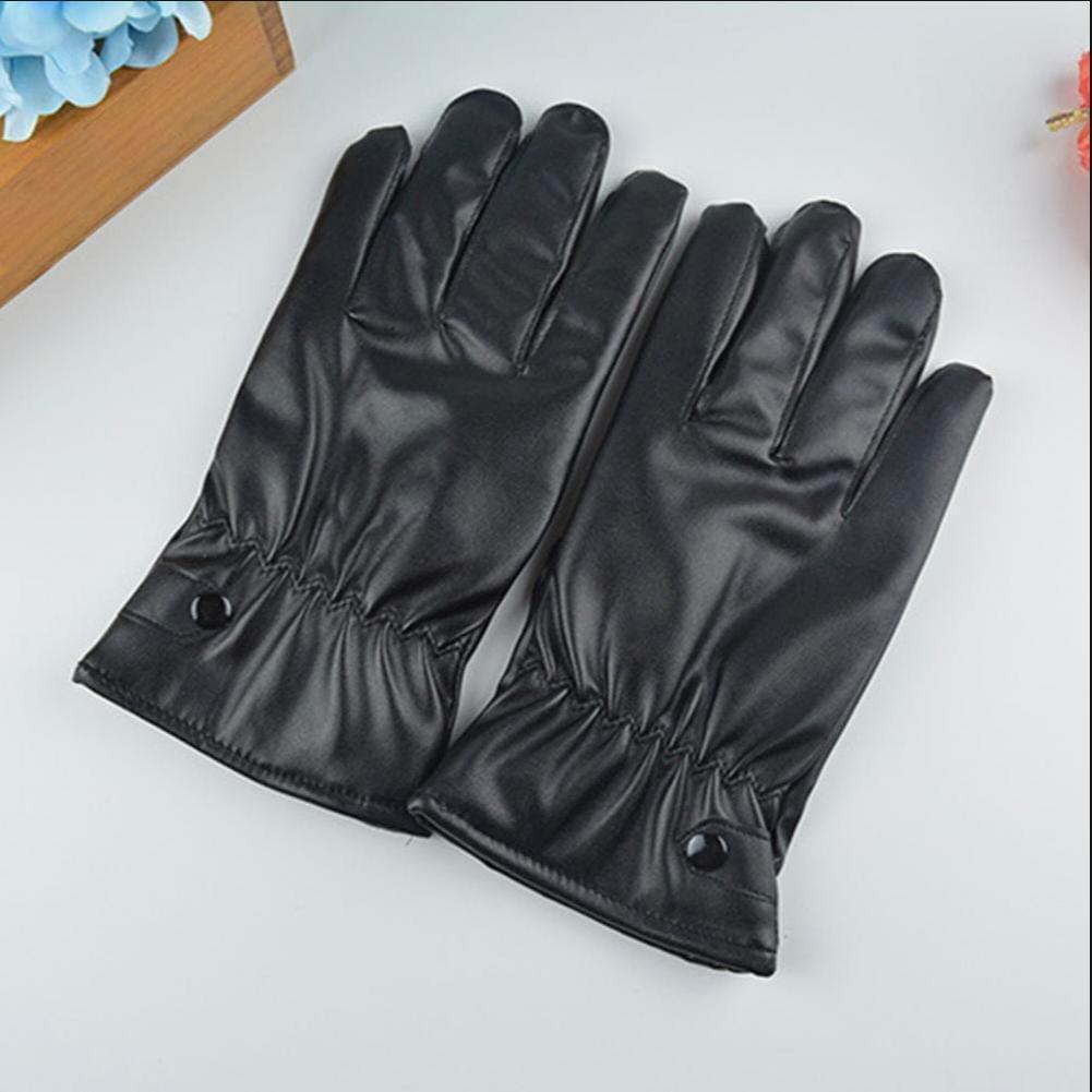 2 Pcs Leather Plain Leather Gloves 1 2 Pcs Leather Plain Leather Gloves 1