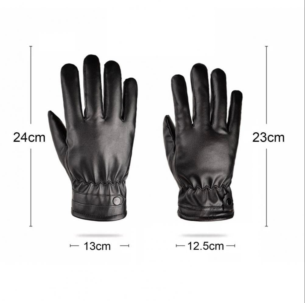 2 Pcs Leather Plain Leather Gloves 1 2 Pcs Leather Plain Leather Gloves 1