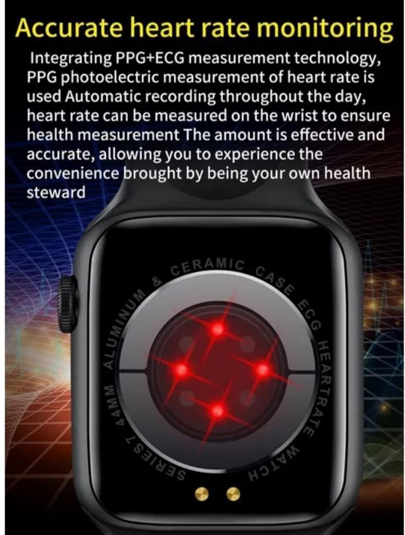 Stylish Smart Watch - 1 Pcs in Black, Red, and White Stylish Smart Watch - 1 Pcs in Black, Red, and White