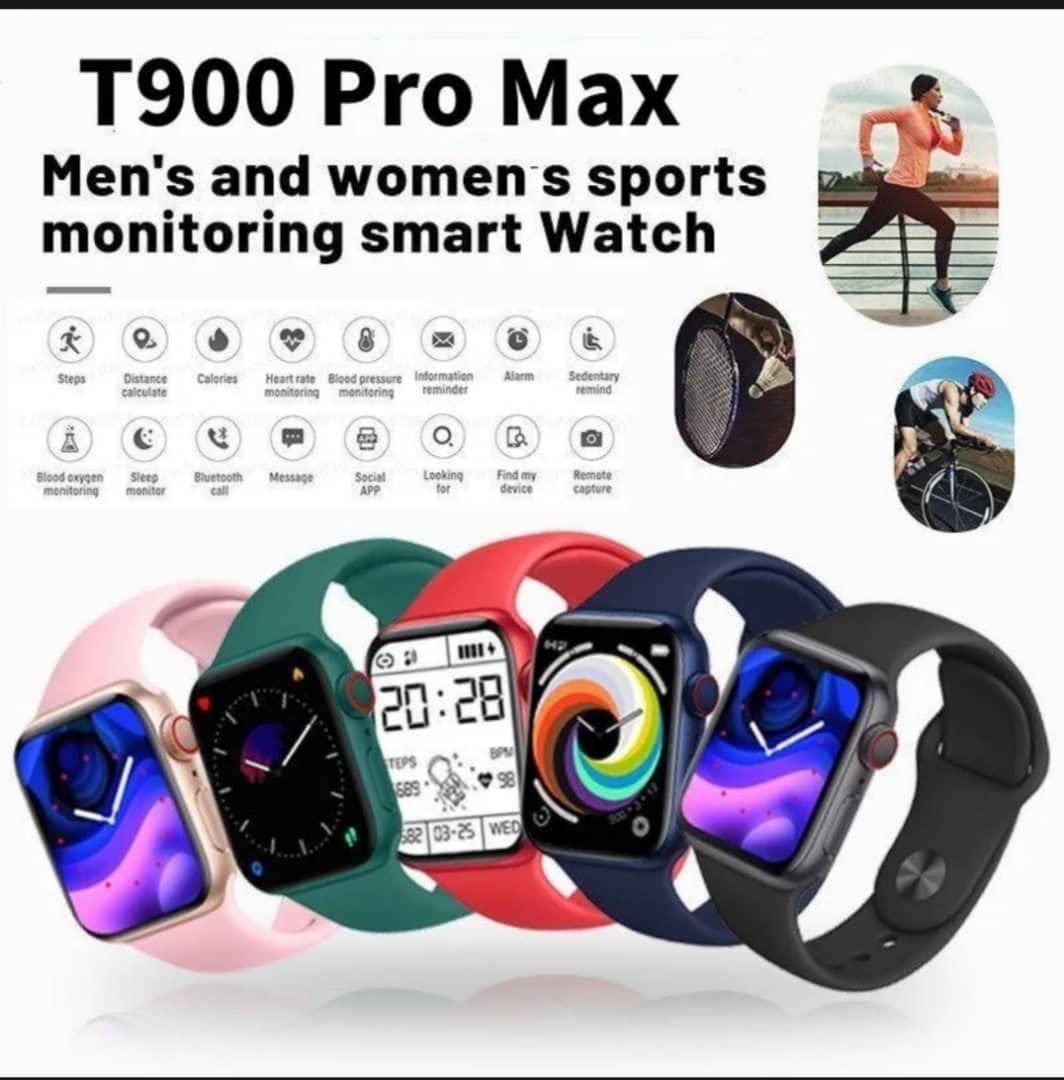 Stylish Smart Watch - 1 Pcs in Black, Red, and White Stylish Smart Watch - 1 Pcs in Black, Red, and White